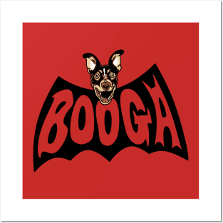 Booga in a bat shape Posters and Art